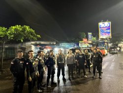 Pimpin Patroli Malam, Wakapolres Jember : Wujudkan Keamanan dan Kenyamanan Warga adalah Komitmen