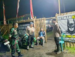 Tradisi Malam Hari, Keamanan Tetap Juara! TNI–Polri Solid Kawal Lomba Sodor di Koncer Kidul