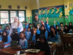 Peran Serta Babinsa 0822/11 Tapen Kawal Ketat Pendistribusian MBG di SDN 1 Mangliwetan