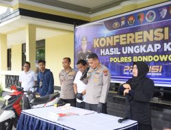 Polres Bondowoso Ungkap Curanmor Tersangka Pelaku dan Penadah Diamankan