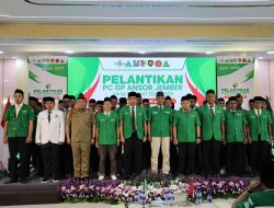Pelantikan PC GP Ansor Jember Masa Khidmat 2025–2029, Gus Fawait Tegaskan Peran Santri Bangun Daerah