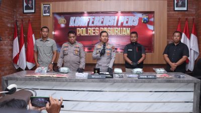 Polres Pasuruan Ungkap 25 Kasus Narkotika Sepanjang Januari 2026