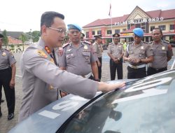 Transparansi : Polres Situbondo Pasang QR Aduan Propam Polri di Kendaraan Dinas