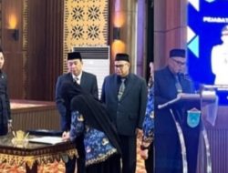 WABUP. H.Ardani,Lantik 68 Pejabat Tingkat Atas, Administrator, dan Fungsional di Kab. Ogan Ilir