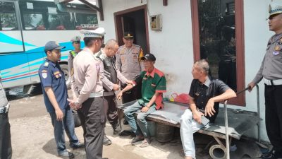 Hari pertama operasi keselamatan Polres Bondowoso cek kesehatan bagi pengemudi