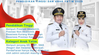 Pemkab Sidoarjo Luncurkan 4.000 Beasiswa di tahun 2026, Dorong Generasi Cerdas dan Berdaya Saing