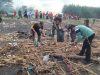 Peduli Lingkungan Jajaran Polres Jember Bersih-bersih Pantai Puger