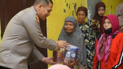 Kepedulian Kapolres Bondowoso Terhadap Panti Jompo