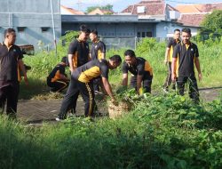 Polres Pasuruan Gelar Kerja Bakti Dukung Gerakan Indonesia ASRI