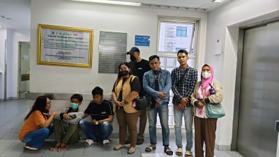 Solidaritas Lintas Komunitas, Jurnalis Jawa Timur Jenguk Bayu Pangarso di RSUD Dr Soetomo