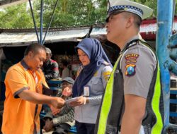 Upaya menekan Kecelakaan Satlantas Polres Pasuruan Gelar Ramp Check Angkutan Umum di Terminal Pandaan