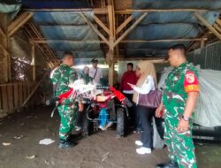 Babinsa Kodim 0822 Dampingi Monev Alsintan, Dorong Optimalisasi Sarana Pertanian Petani