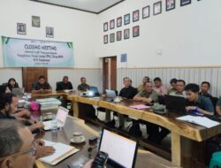 Perhutani KPH Bondowoso Gelar Meeting Audit Internal Kinerja Pengelolahan Hutan Produksi