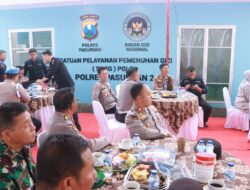 Polres Pasuruan Ikuti Peresmian dan Groundbreaking SPPG Polri oleh Presiden RI