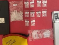 Satresnarkoba Polres Pasuruan Tangkap Pengedar Sabu dengan 10 Poket Sabu