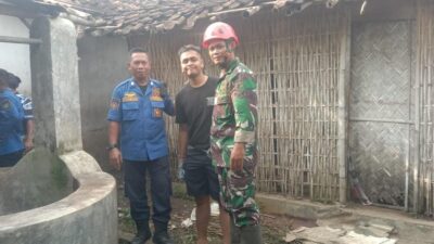 Babinsa Desa Taman Sigap Selamatkan IRT Lompat ke Sumur di Bondowoso, Sinergi TNI–Polri dan BPBD Bergerak Cepat