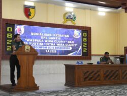 Disiplin Prajurit Diketatkan : 95 Personel Kodim 0822 Ikuti Sosialisasi,Ops Waspada Wira Clurit dan Citra Wira Clurit