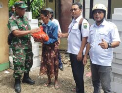 Babinsa Poncogati Borong Hati Warga: 24 Keluarga Kurang Mampu Terima Sembako, Aksi Nyata Sertu Darma Antoni Tuai Apresiasi