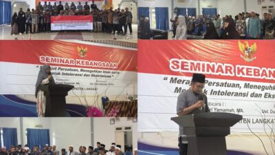 Seminar Kebangsaan Kelompok Eks. Jemaah Islamiyah (JI) di wilayah Binjai–Langkat Usung Tema Persatuan dan Penolakan Ekstremisme