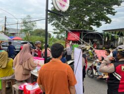 Sat Samapta Polres Pasuruan Patroli Asmara Senja di Gempeng–Bangil, Pedagang Takjil Dihimbau Jaga Kamtibmas