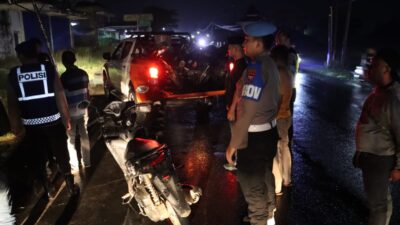 Polres Bangkalan Gelar KRYD Bulan Suci Ramadhan 13 Motor Tanpa STNK Diamankan