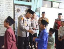 Safari Ramadan di Pesantren Al Fitroh, Kapolres Bondowoso Pererat Silaturahmi dan Tebar Kepedulian