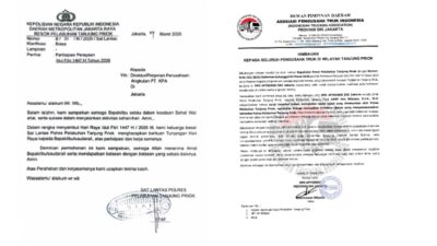 Surat Minta THR Catut Nama Polres Tanjung Priok, Polisi Mengaku Tak Pernah Terbitkan