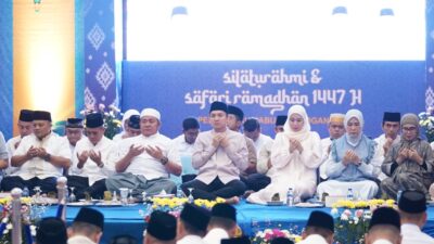 Safari Ramadhan Gubernur Sumsel Tiba di Ogan Ilir, Terima Sambutan Hangat dari Bupati Panca