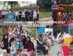 SMAN 1 Muara Kuang Berbagi Takjil, Tunjukkan Kepedulian di Bulan Ramadan 1447.H