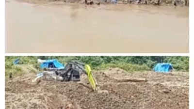 Puluhan Excavator Diduga Beroperasi di Sungai Batanghari: Kapolres Solok Selatan,Kami Cek dan Tindaklanjuti