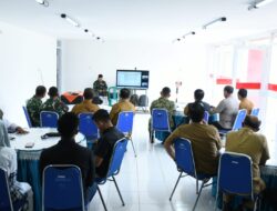 Sinergi TNI dan Pemda, Dandim 0822 Ikuti Vicon KDKMP Bersama Wakil Panglima TNI