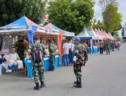 Bazar Ramadhan Kodim 0822 Bondowoso Diserbu Warga, Sembako Murah Jelang Lebaran