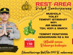 Inovasi Polsek Sumberpucung, Gunakan Fasilitas Sebagai Rest Area Gratis Untuk Masyarakat