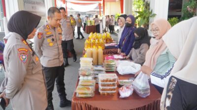 Gerakan Pangan Murah Polri, Polres Pasuruan Berhasil Salurkan 45 Ton Beras untuk Masyarakat