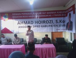 Ahmad Hoirozi Soroti 18 SPPG Bermasalah, Pastikan Program Makan Bergizi Jember Bebas Penyelewengan