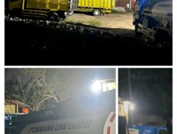 Diduga Gudang Solar Ilegal Beroperasi Dekat Kantor Polisi di Tenayan Raya