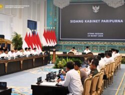 Wapres Gibran Dampingi Presiden Prabowo Pimpin Sidang Kabinet Bahas Kesiapan Idulfitri 1447 H