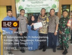 Desa Kalidawir Kecamatan Tanggulangin Laksanakan Penyaluran BLT-DD tahap 1 Tahun Anggaran 2026