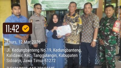Desa Kalidawir Kecamatan Tanggulangin Laksanakan Penyaluran BLT-DD tahap 1 Tahun Anggaran 2026
