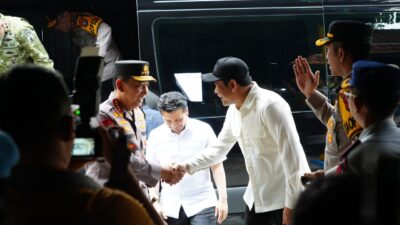 Kapolri Bersama Bupati Sidoarjo Pastikan Pengamanan Mudik Lebaran Berjalan Optimal