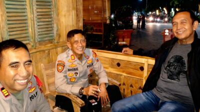 Wakapolres Bondowoso Turun Langsung ke Pos Pengamanan Ketupat, Pastikan Personel Siap Jelang Idulfitri