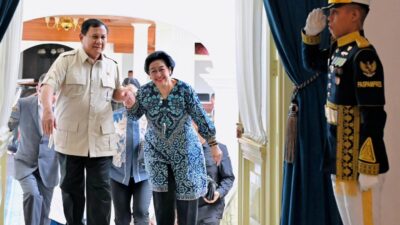 Silaturahmi Ramadan, Presiden Prabowo Terima Kunjungan Megawati di Istana Merdeka