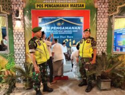 Mudik Aman dan Nyaman, Babinsa Sigap Amankan Pos Pantau Idul Fitri 1447 H di Kec.Maesan