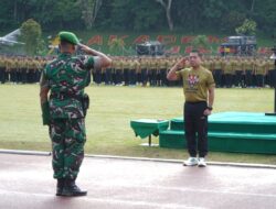 Wagub Akmil Pimpin Apel Kembali Cuti  Tekankan Disiplin dan Kebersihan Kesatrian