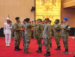 Panglima TNI Pimpin Penyerahan dan Pelantikan Jabatan di Lingkungan TNI