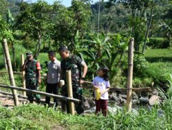 TNI Hadir di Pelosok! Dandim 0822 Cek Langsung 4 Jembatan Strategis di Bondowoso