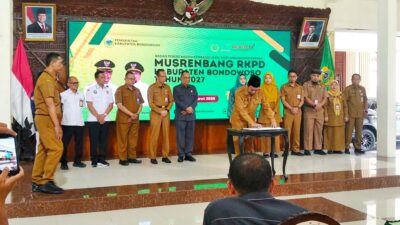Kasdim 0822 Hadiri Musrenbang RKPD 2027, Perkuat Sinergi Pembangunan Bondowoso
