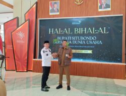 Perhutani Bondowoso Serahkan 1.000 Bibit Jati dan Mahoni pada Halal Bi Halal Pemkab Situbondo