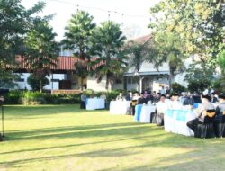 Pererat Silaturahmi Pasca Ramadan, Dandim 0822 Hadiri Halal Bihalal dan Coffee Morning di Ponpes Al-Islah