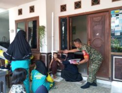Dari Teritorial ke Kesehatan: Babinsa Hadir di Posyandu Nuri 3B